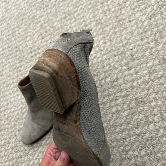 AQUATALIA Booties  Size 8 gray green boots - Picture 9 of 12